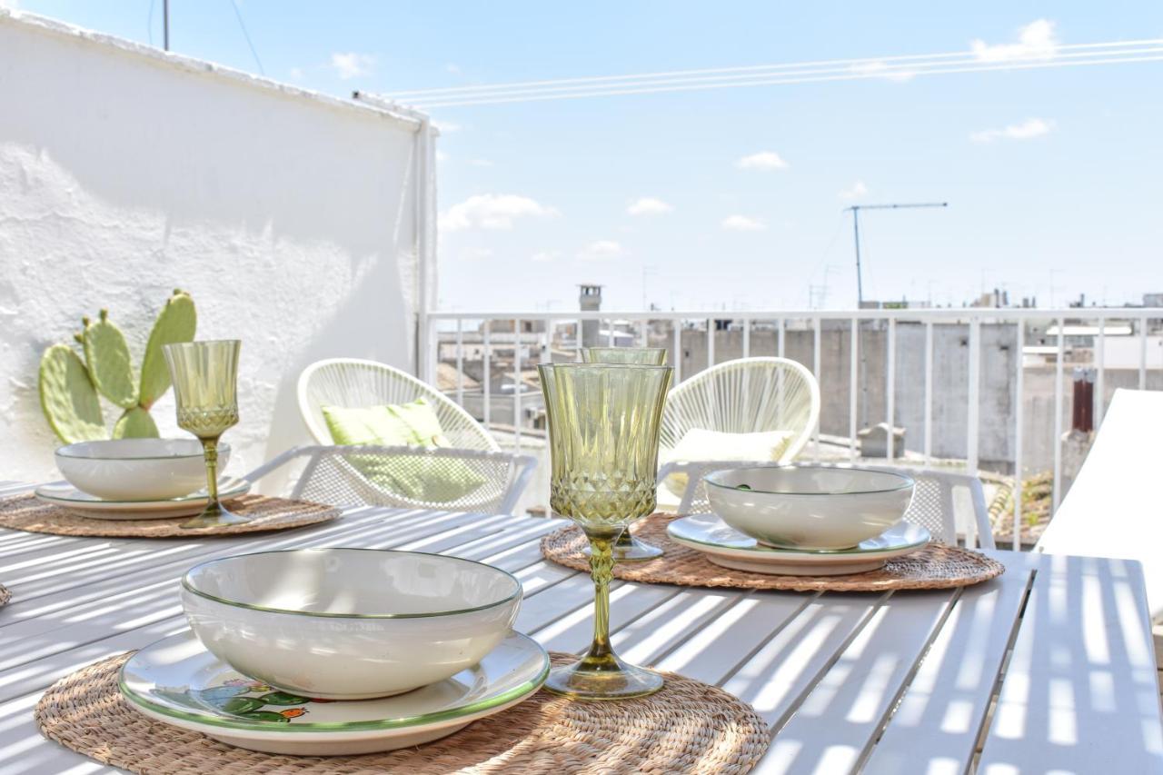 Mina'S Roof Apartment Terrace: Whit Sea View Челье-Мессапика Экстерьер фото